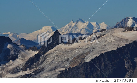 Gauli glacier and view of the Mischabel range Gauli glacier and view of the Mischabel range 28773692