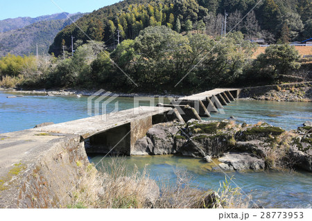 愛媛県松野町 葛川沈下橋 愛媛県松野町 葛川沈下橋 28773953