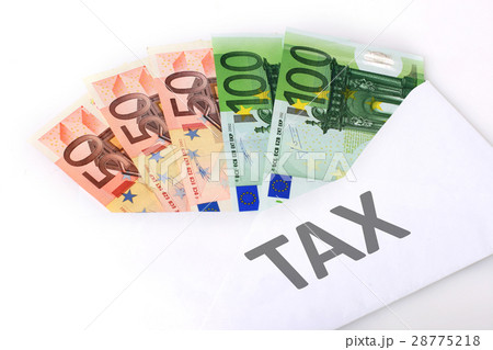 Tax concept. 28775218