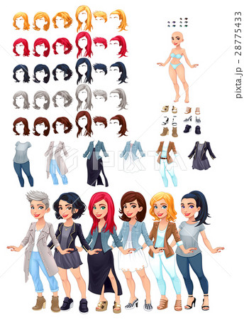 Dresses and hairstyles game Dresses and hairstyles game 28775433