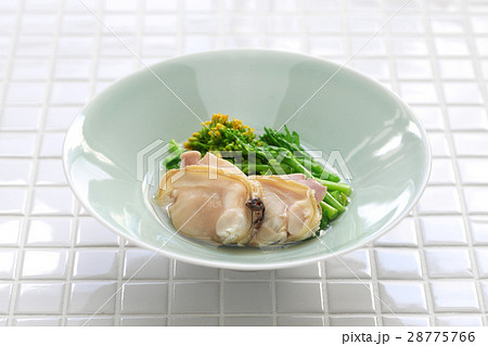 蛤と菜の花の潮煮 28775766