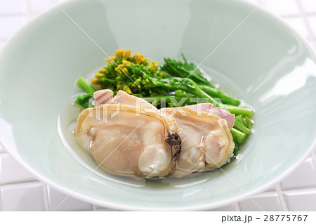 蛤と菜の花の潮煮 蛤と菜の花の潮煮 28775767