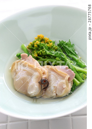 蛤と菜の花の潮煮 28775768