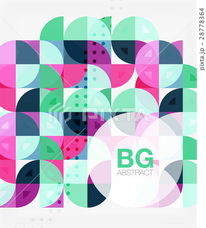 Colorful circle elements 28778364