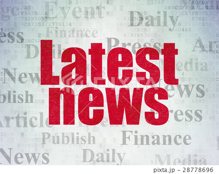 News concept: Latest News on Digital Data Paper 28778696