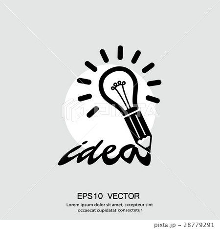 Pictograph of light bulb Pictograph of light bulb 28779291