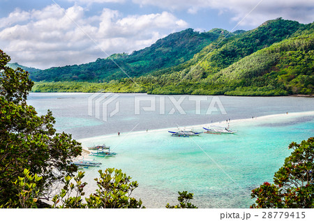 Beautiful view of a tropical island Snake 28779415