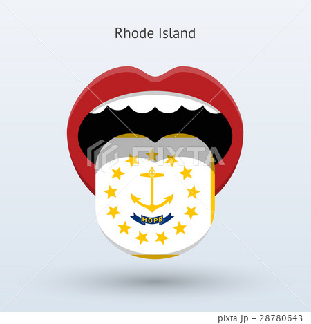 Electoral vote of Rhode Island. Abstract mouth. Electoral vote of Rhode Island. Abstract mouth. 28780643