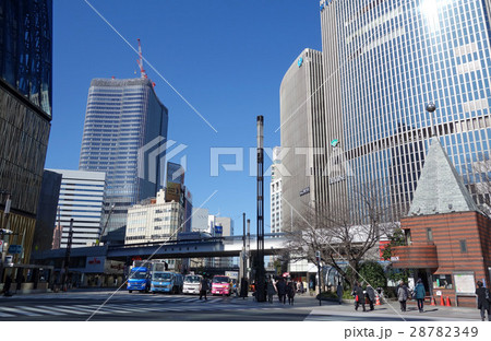 東京都中央区の数寄屋橋交差点 東京都中央区の数寄屋橋交差点 28782349