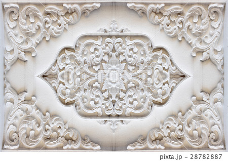 Background texture stucco wall Thailand religion. Background texture stucco wall Thailand religion. 28782887