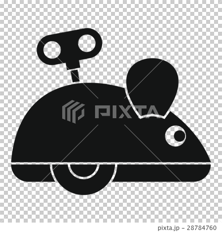 Clockwork mouse icon, simple style Clockwork mouse icon, simple style 28784760
