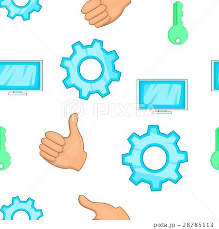Statistical evidence pattern, cartoon style 28785113