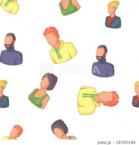 Types of avatar pattern, cartoon style Types of avatar pattern, cartoon style 28785288