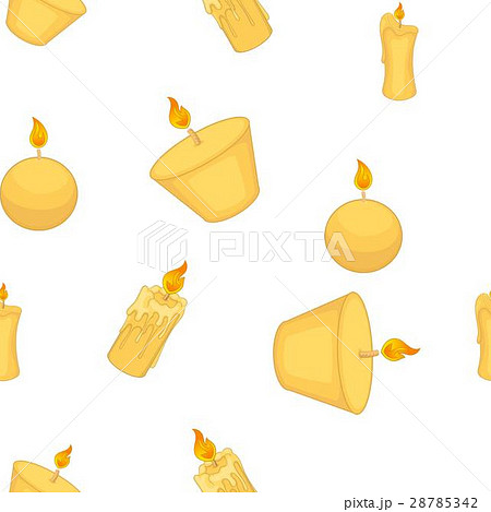 Candle light pattern, cartoon style 28785342