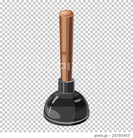 Cup plunger icon, cartoon style Cup plunger icon, cartoon style 28785483