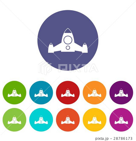 Rocket set icons Rocket set icons 28786173