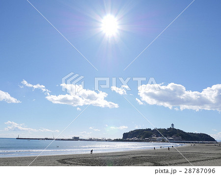 江の島を望む 28787096