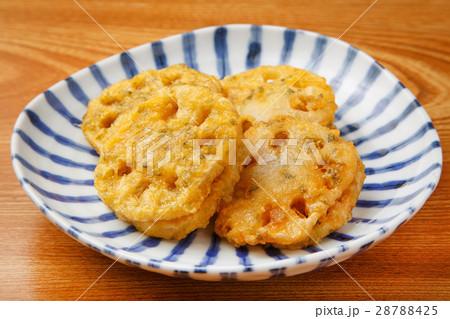 蓮根のはさみ揚げ 28788425