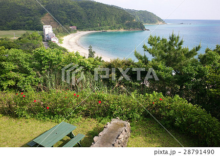 奄美大島、芦徳のホテルから倉崎海岸を望む、鹿児島県 奄美大島、芦徳のホテルから倉崎海岸を望む、鹿児島県 28791490