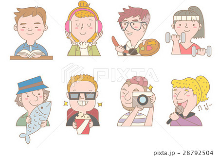 職　仲間　人々　顔 28792504