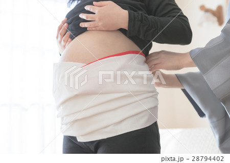 woman during pregnancy or shortly after childbirth 28794402