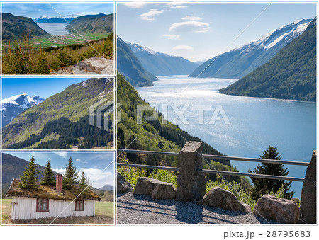 scenic landscapes of the Norwegian fjords. scenic landscapes of the Norwegian fjords. 28795683