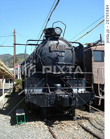 大井川鐵道の千頭駅構内に保存されている9600形蒸気機関車 28795884