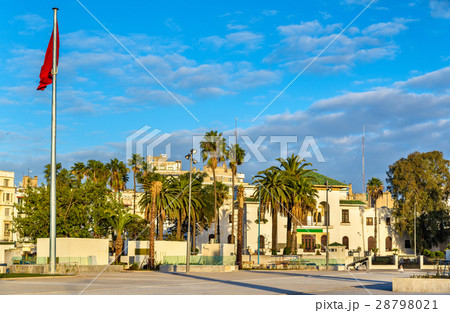 Square of Mohammed V in Casablanca, Morocco 28798021