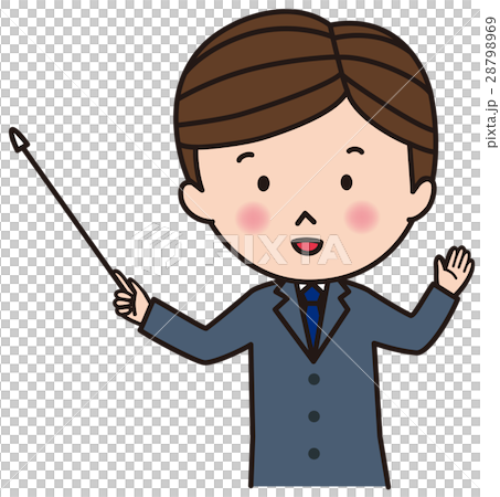 Businessman explanation pointing rod Businessman explanation pointing rod 28798969