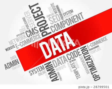 DATA word cloud collage DATA word cloud collage 28799501