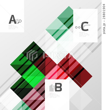 Modern geometrical square banner, minimalistic Modern geometrical square banner, minimalistic 28801904