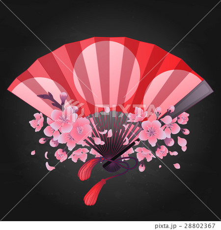 Pattern of fans 28802367
