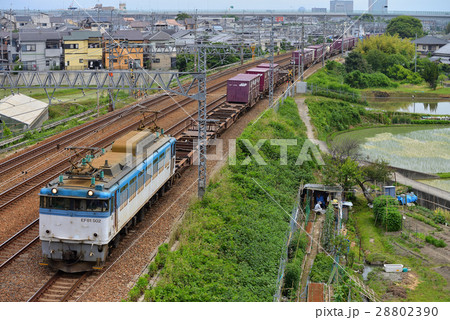 EF81502コンテナ貨物列車 EF81502コンテナ貨物列車 28802390