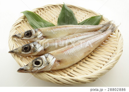 キス ニギスの干物の写真素材 26