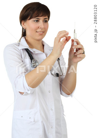 Smiling doctor isolated on white background Smiling doctor isolated on white background 28803120