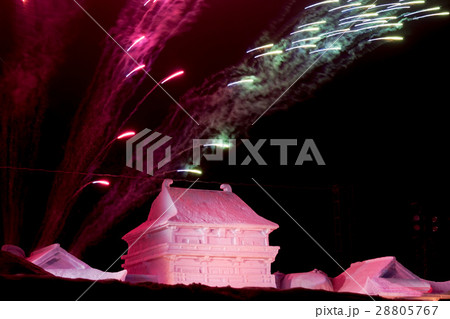 十日町雪まつり 雪上花火 十日町雪まつり 雪上花火 28805767