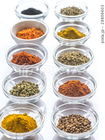 Different kinds of spices and herbs Different kinds of spices and herbs 28806603
