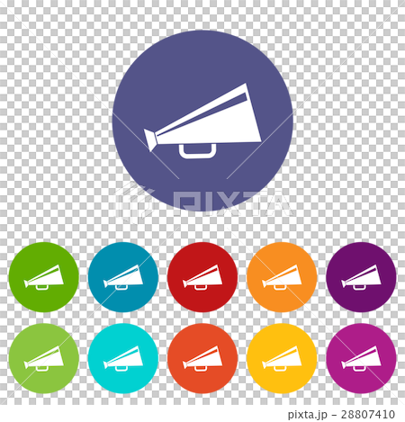 Mouthpiece set icons Mouthpiece set icons 28807410
