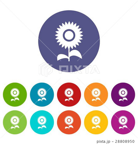 Flower set icons 28808950