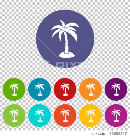 Palm set icons 28809237