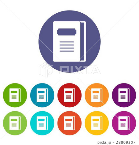 Tutorial set icons 28809307