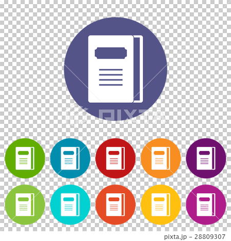 Tutorial set icons 28809307
