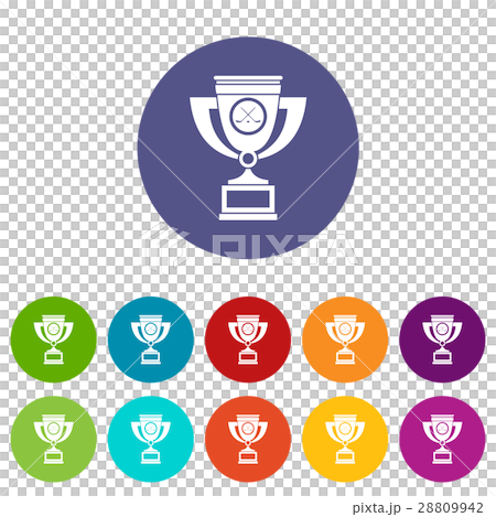 Cup set icons Cup set icons 28809942