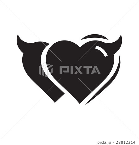 Twins Heart of Devil love black color Twins Heart of Devil love black color 28812214