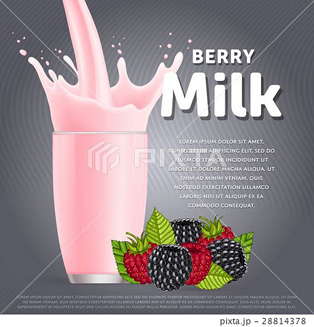 Wildberries sweet milkshake dessert cocktail Wildberries sweet milkshake dessert cocktail 28814378