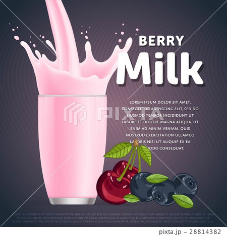 Fruit mix sweet milkshake dessert cocktail Fruit mix sweet milkshake dessert cocktail 28814382