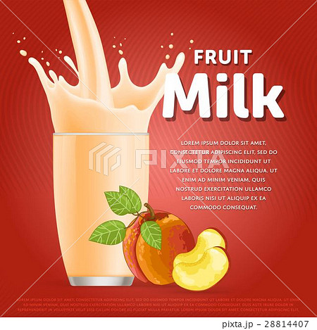 Peach sweet milkshake dessert cocktail Peach sweet milkshake dessert cocktail 28814407