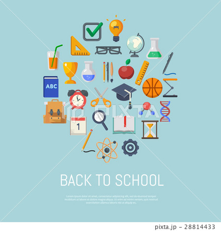 Back to school infographics concept 28814433