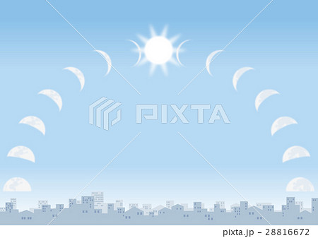 昼間の月 28816672