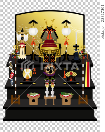 こどもの日の五月人形 こどもの日の五月人形 28817361